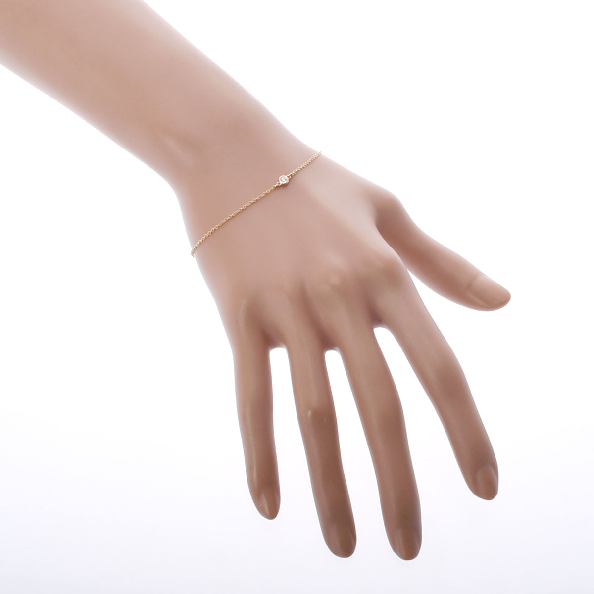 ティファニー バイザヤード ブレスレット ゴールド K18イエロー