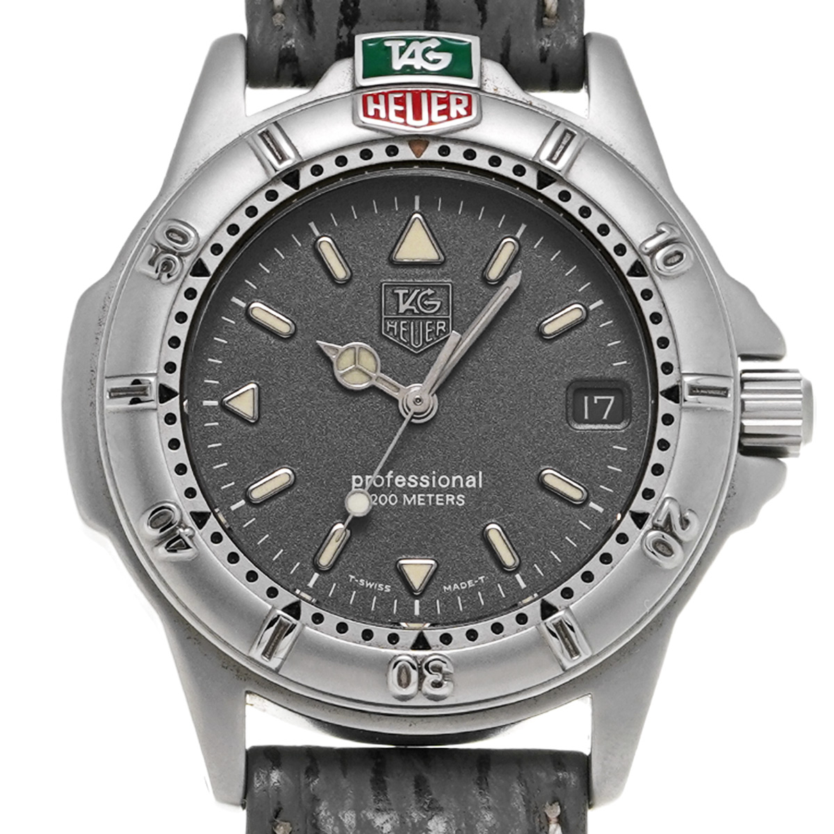 タグ ホイヤー プロフェッショナル WF1211-KO グレー メンズ 時計