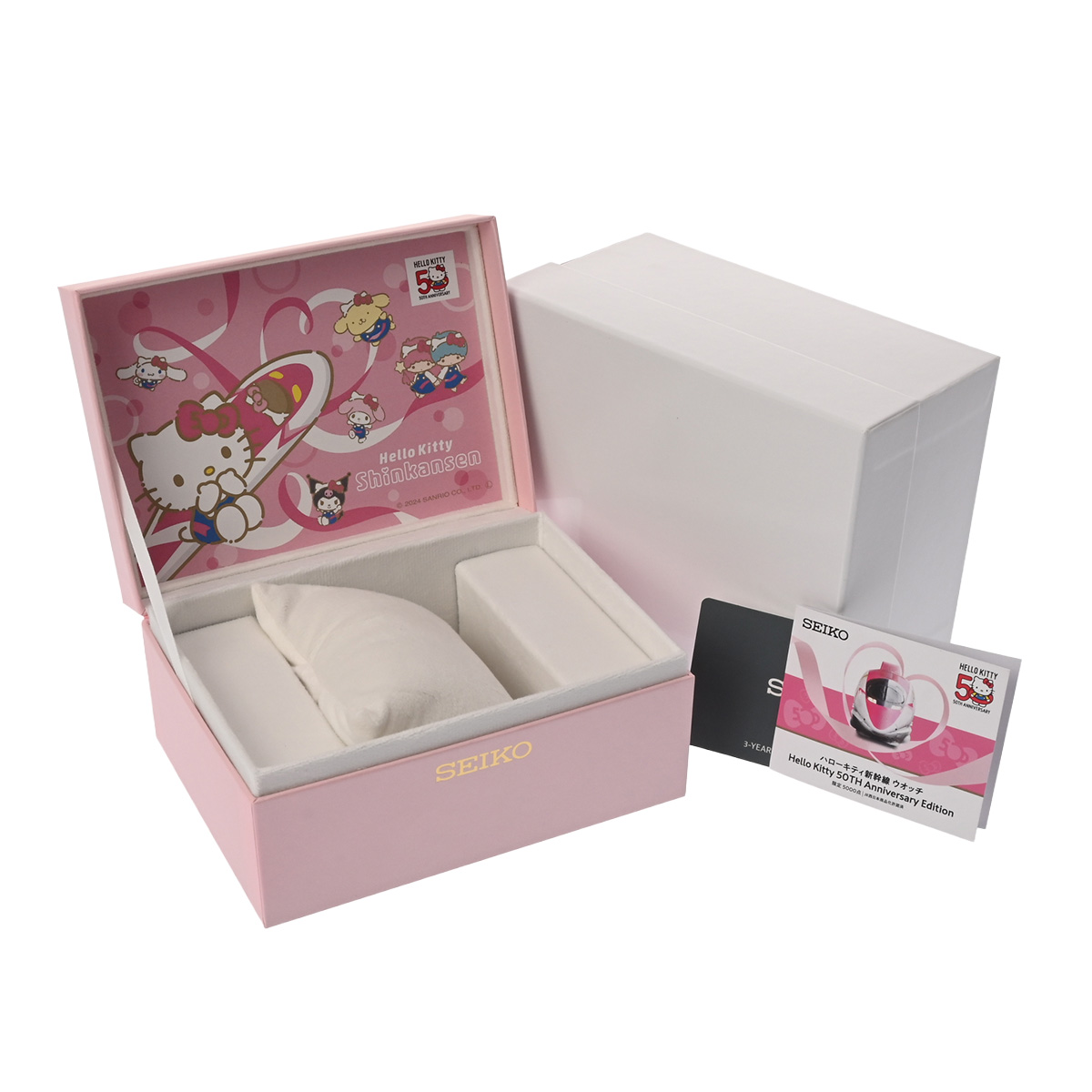 セイコー ハローキティ新幹線ウォッチ ハローキティ50周年