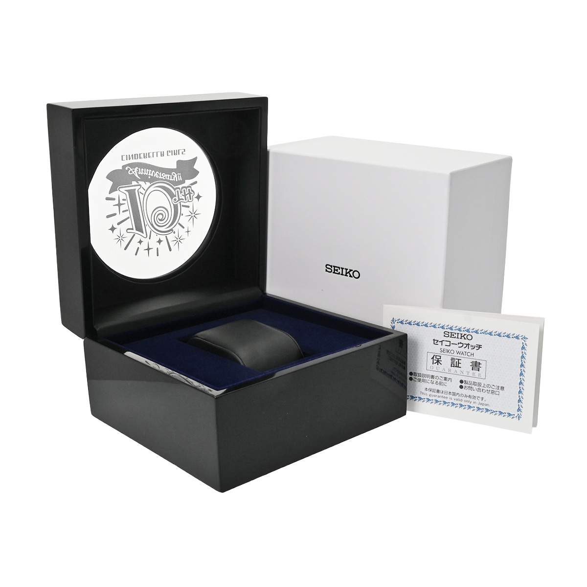 SiM 10周年記念モデル【10YEARS】ユーズドブラック セイコー アイドルマスター シンデレラガールズ 10周年記念 8T67