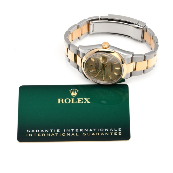 ロレックス / ROLEX デイトジャスト 36 126203 ゴールデン パームモチーフ メンズ 時計 【中古】【wristwatch】