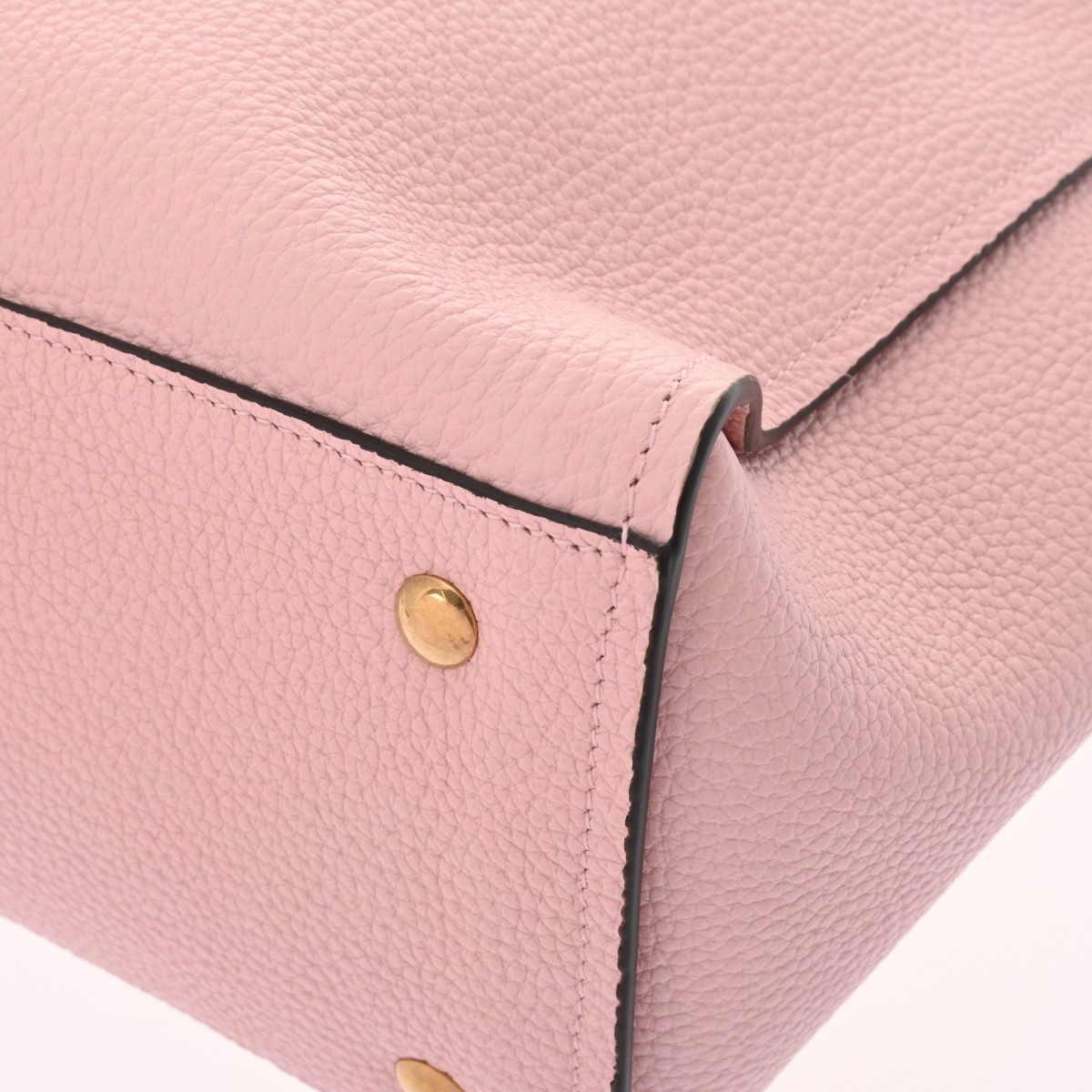 フェラガモ 2WAY ショルダーバッグ ピンク レザー レディース バッグ