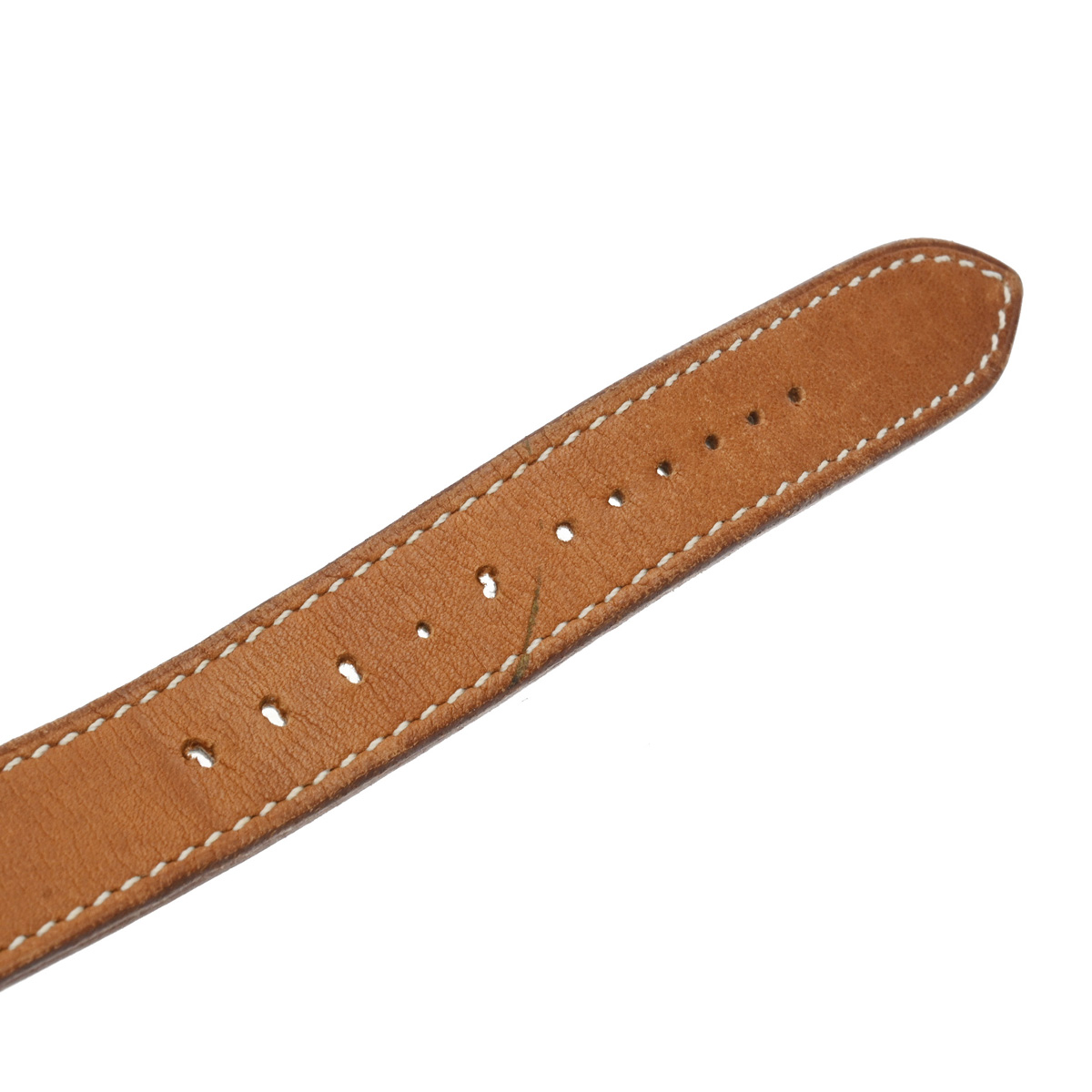 エルメス クリッパー ドゥブルトゥール CL5.710 ホワイト メンズ 時計