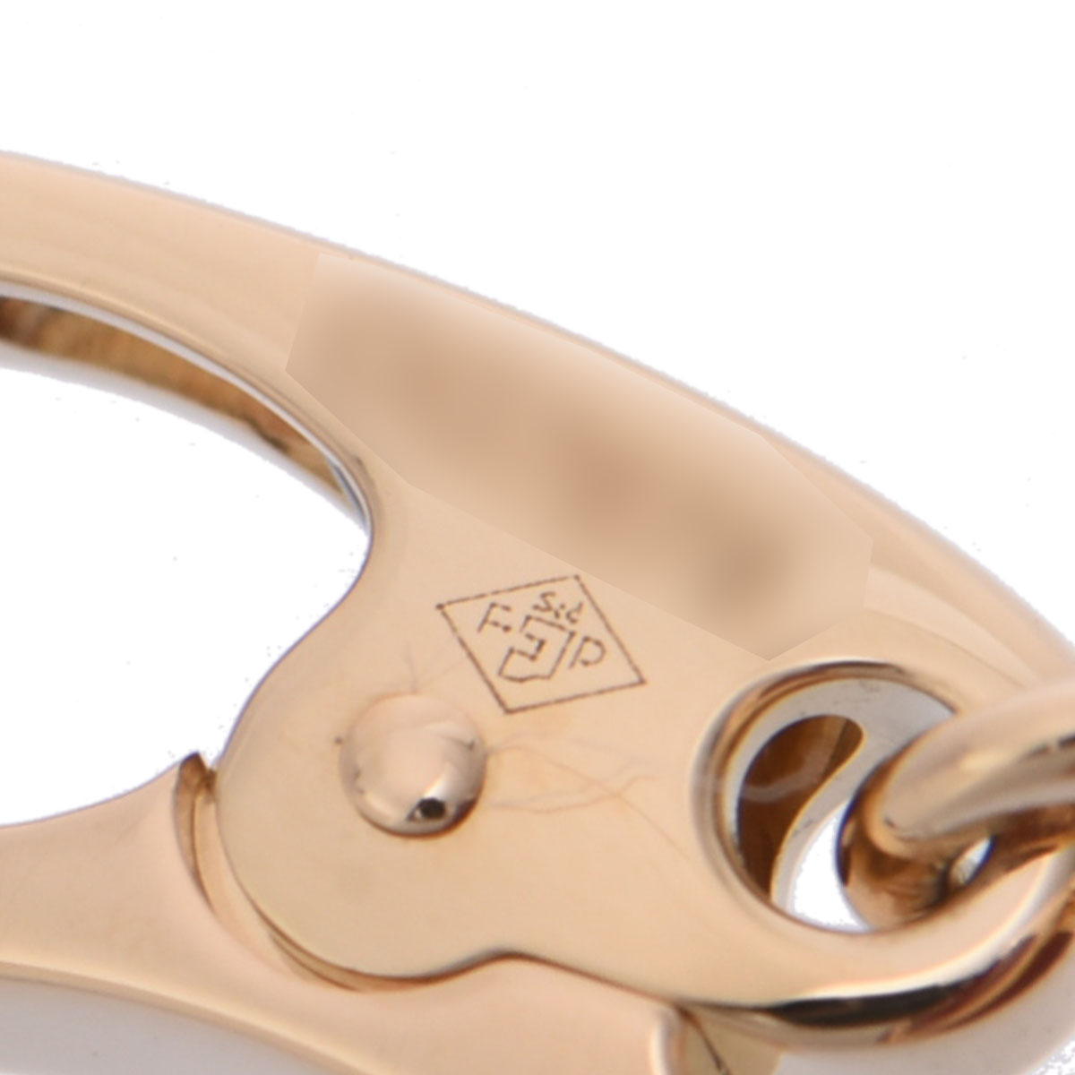 カルティエ ジュエリーボックス チャームネックレス K18イエロー