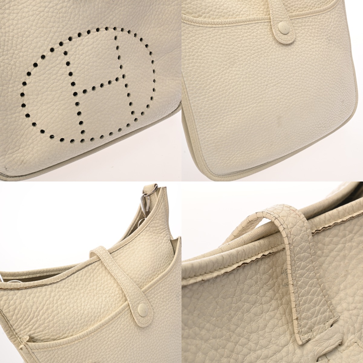 HERMES エルメス エブリン トレヨンクレマンス￼ シガレットケース 中古・古着通販】HERMES (エルメス) シガレットケース オレンジ