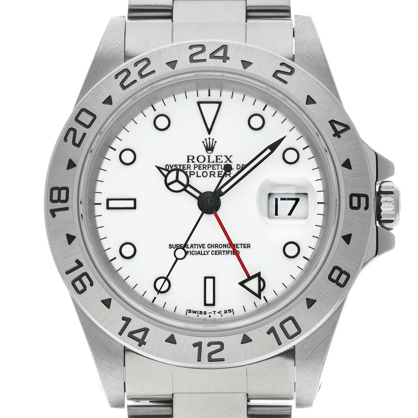 ロレックス / ROLEX エクスプローラーII 16570 ホワイト メンズ 時計 【中古】【wristwatch】