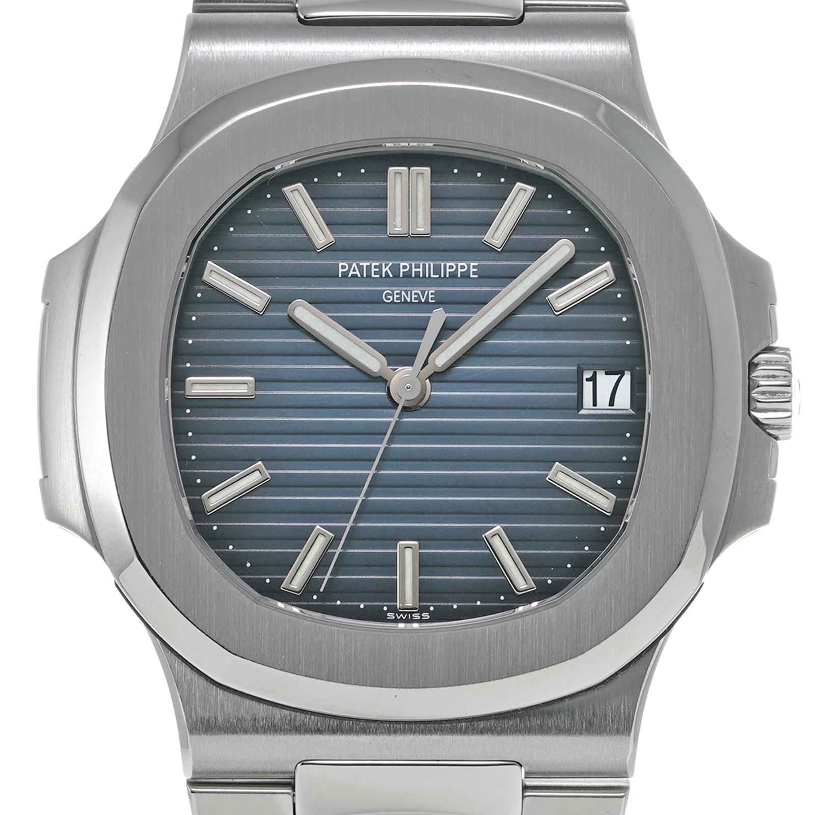 パテック フィリップ / PATEK PHILIPPE ノーチラス 5711/1A-001 ブラック・ブルー メンズ 時計  【中古】【wristwatch】