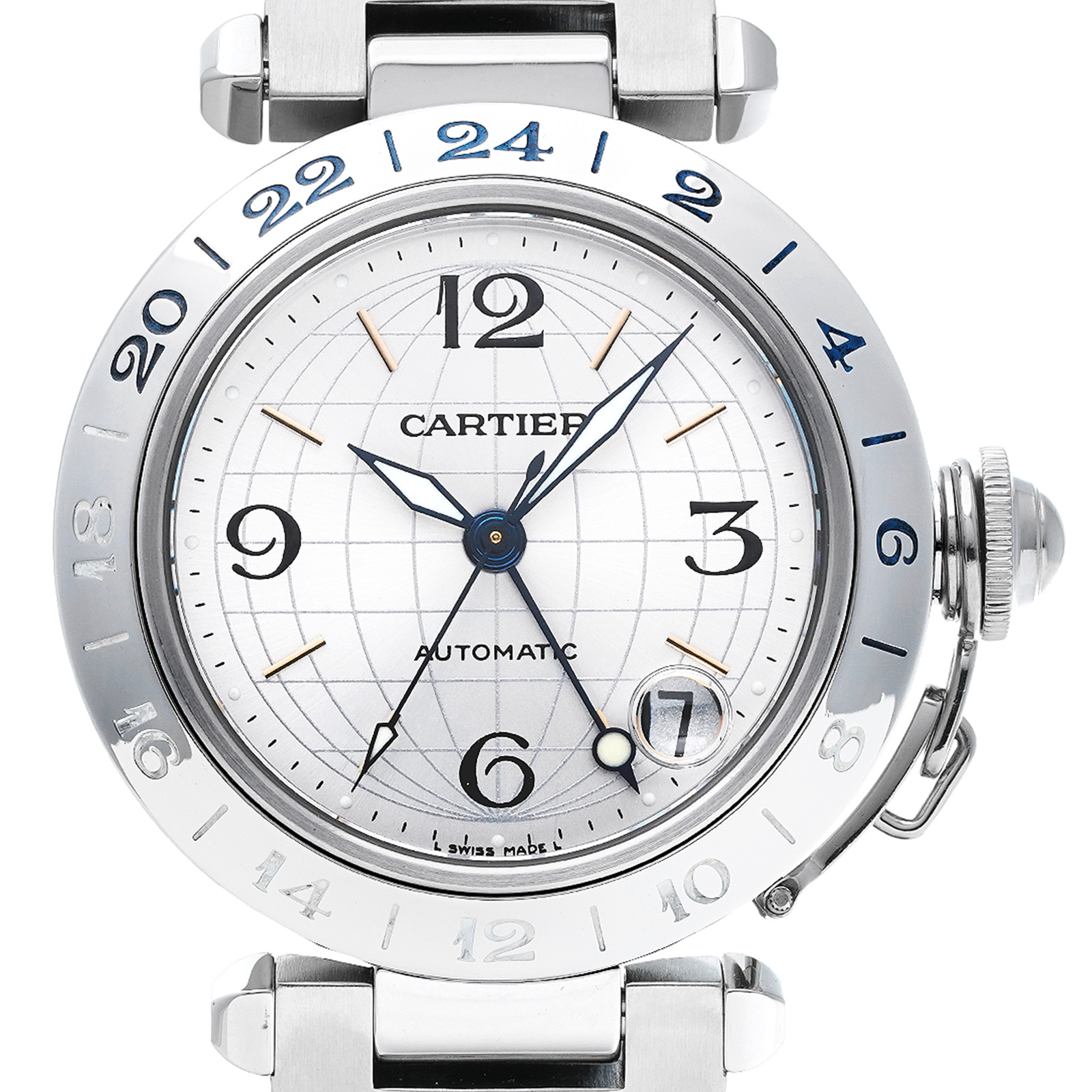 Cartier カルティエ パシャ メリディアン パシャC W31029M7
