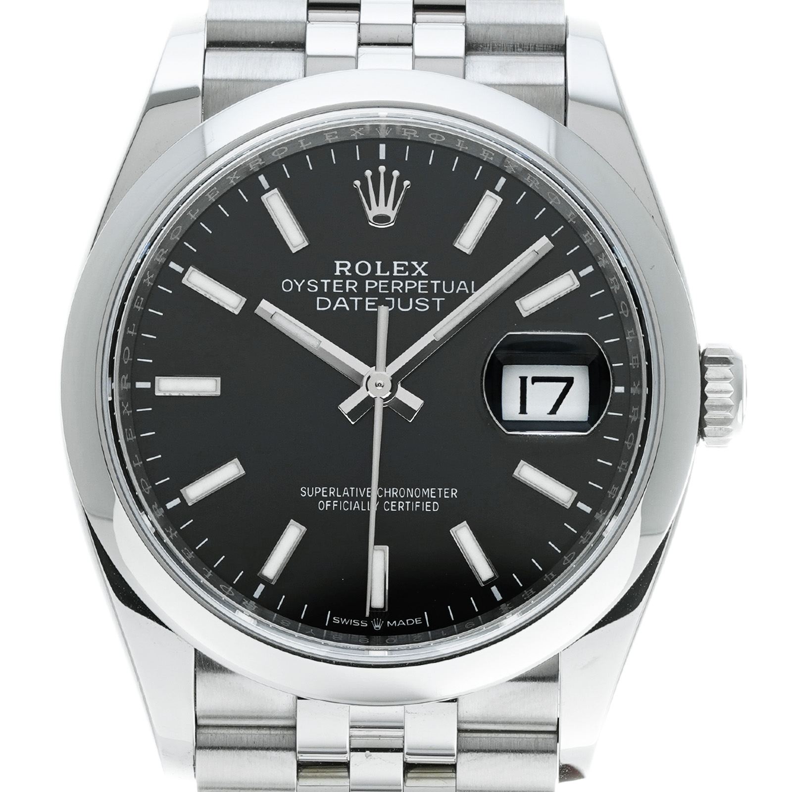ロレックス ROLEX 126200 ランダムシリアル ブライトブラック メンズ 腕時計