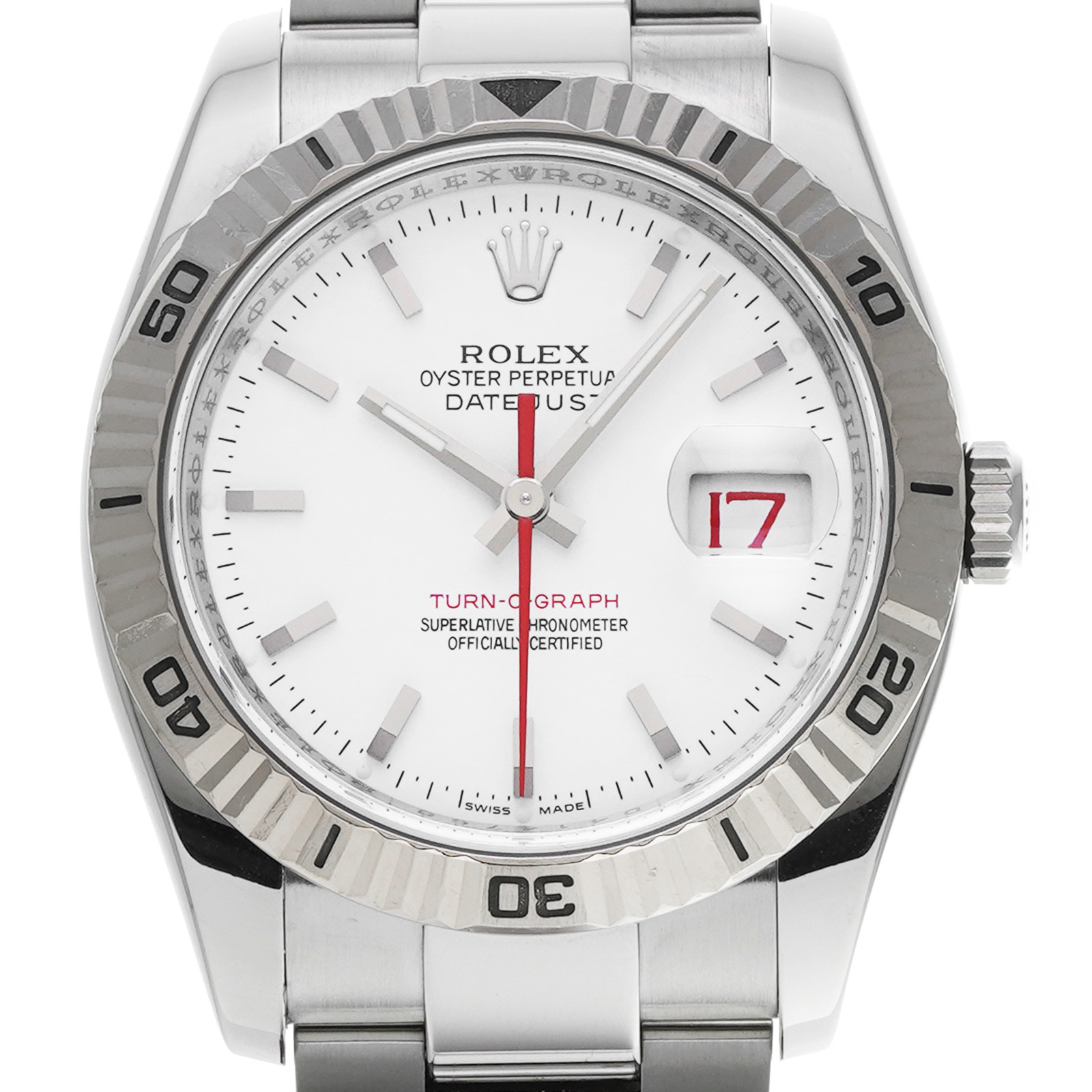 ロレックス ROLEX 116264 D番(2006年頃製造) ホワイト メンズ 腕時計