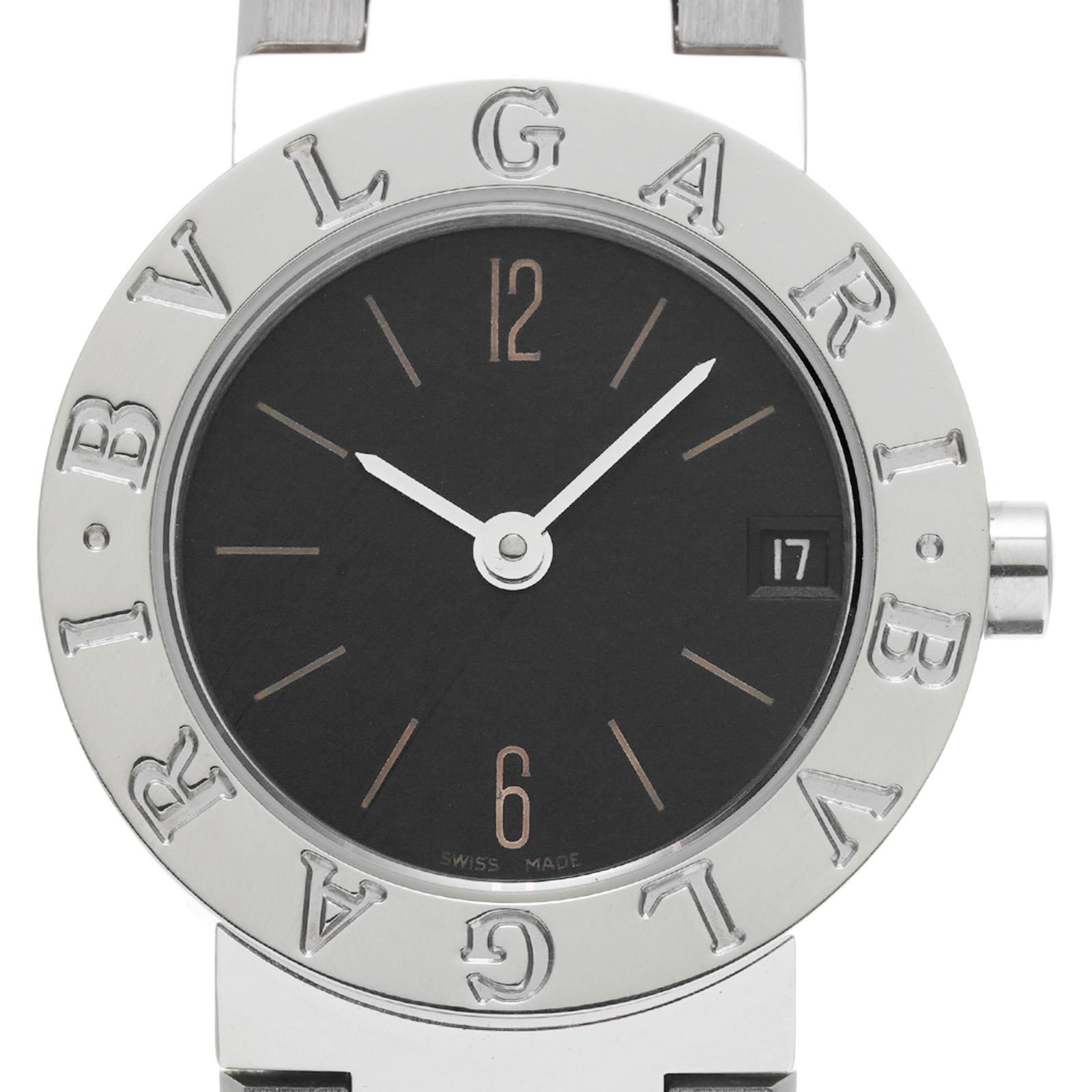 519 BVLGARI ブルガリ時計　レディース腕時計　BB23 ブラック
