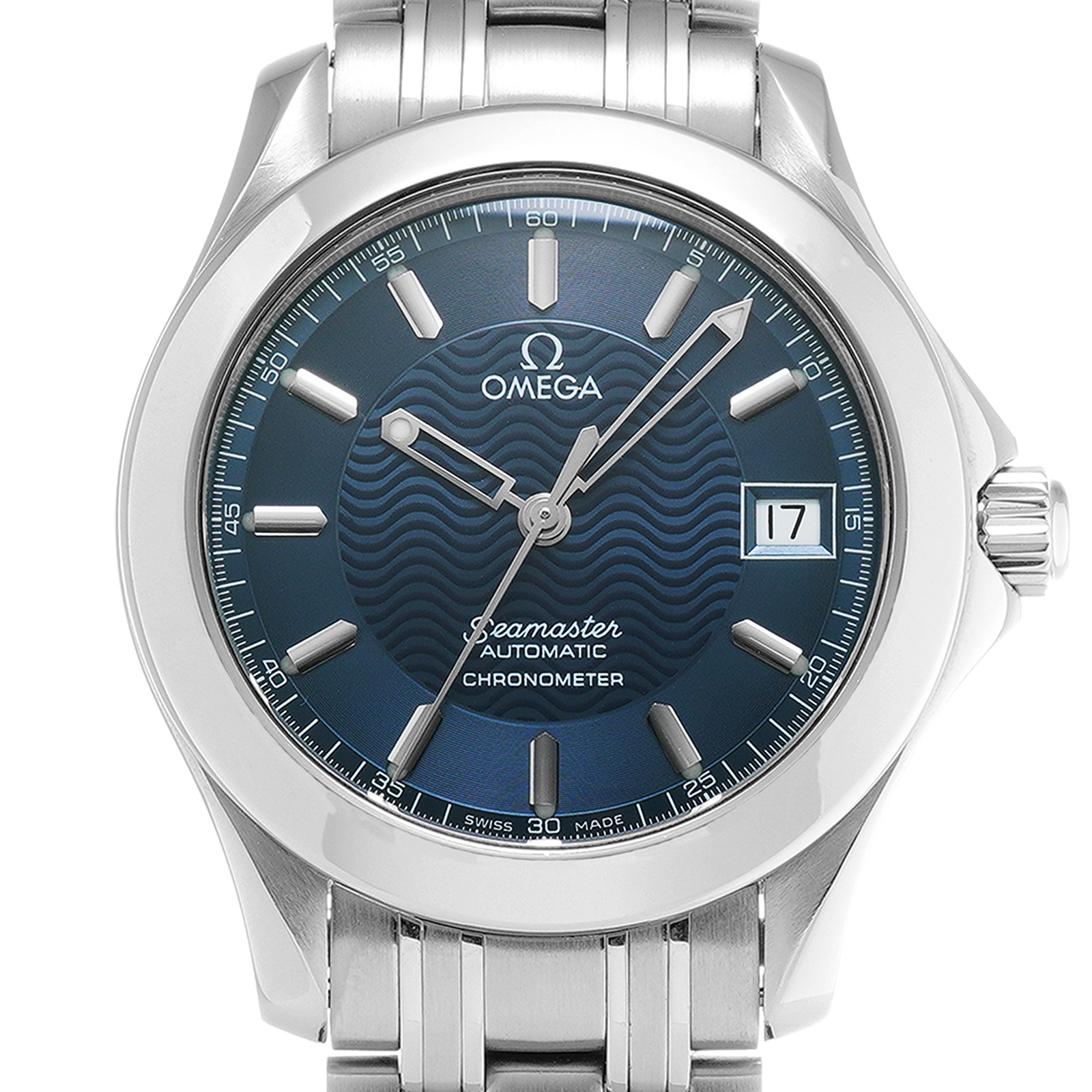 オメガ / OMEGA シーマスター 120 2501.81 ブルー メンズ 時計 【中古】【wristwatch】