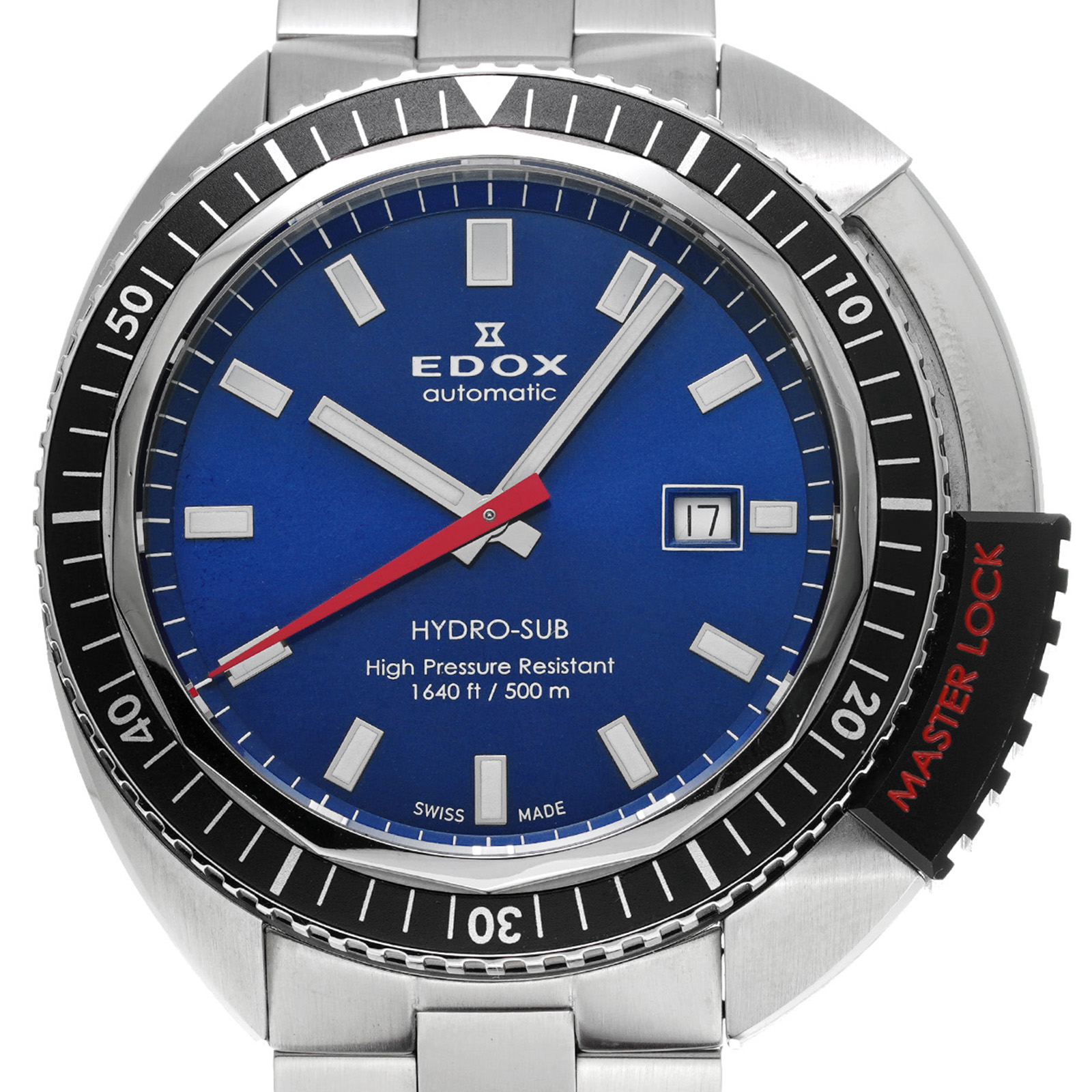エドックス / EDOX ハイドロサブ 80301 ブルー メンズ 時計 【中古】【wristwatch】