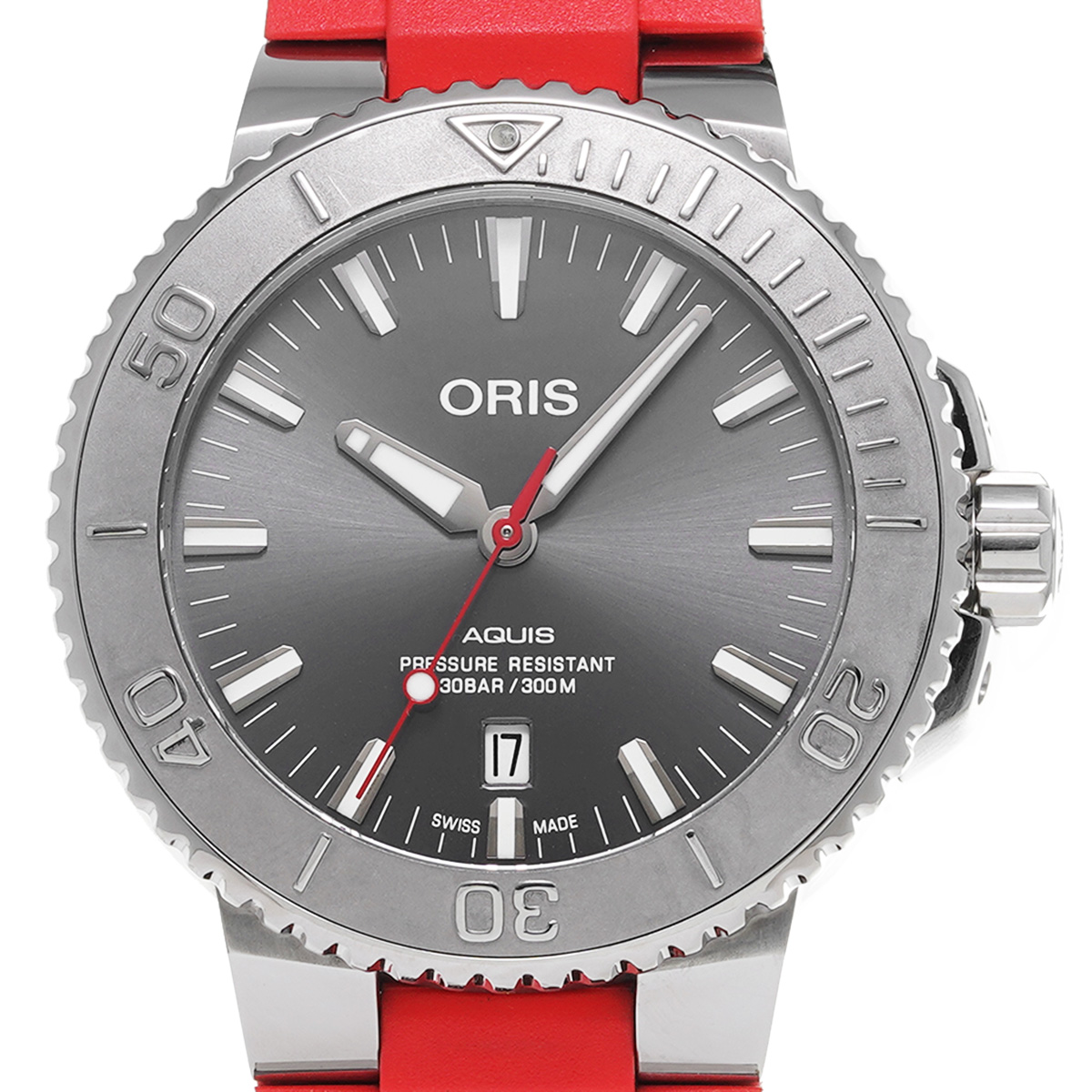 オリス ORIS 01 733 7730 4153-07 4 24 66EB グレー メンズ 腕時計