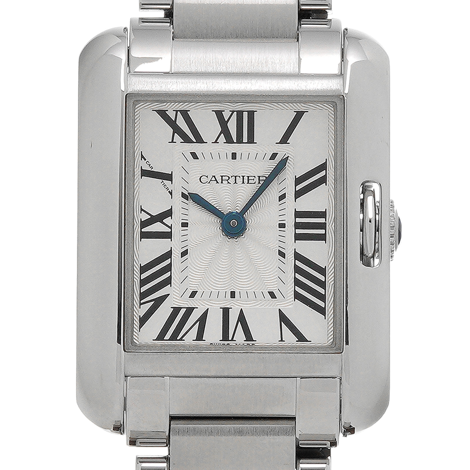 カルティエ / CARTIER タンク アングレーズ SM W5310022 シルバー レディース 時計 【中古】【wristwatch】