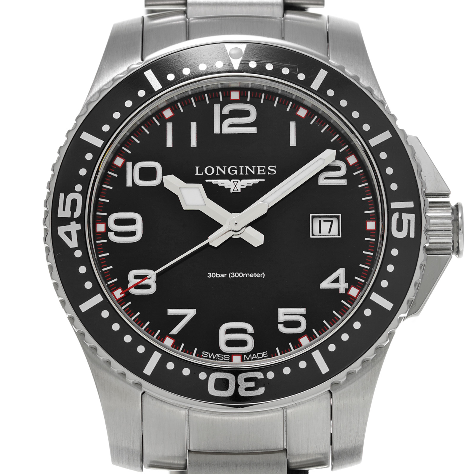 ロンジン LONGINES L3.688.4.53.6 ブラック メンズ 腕時計 | www