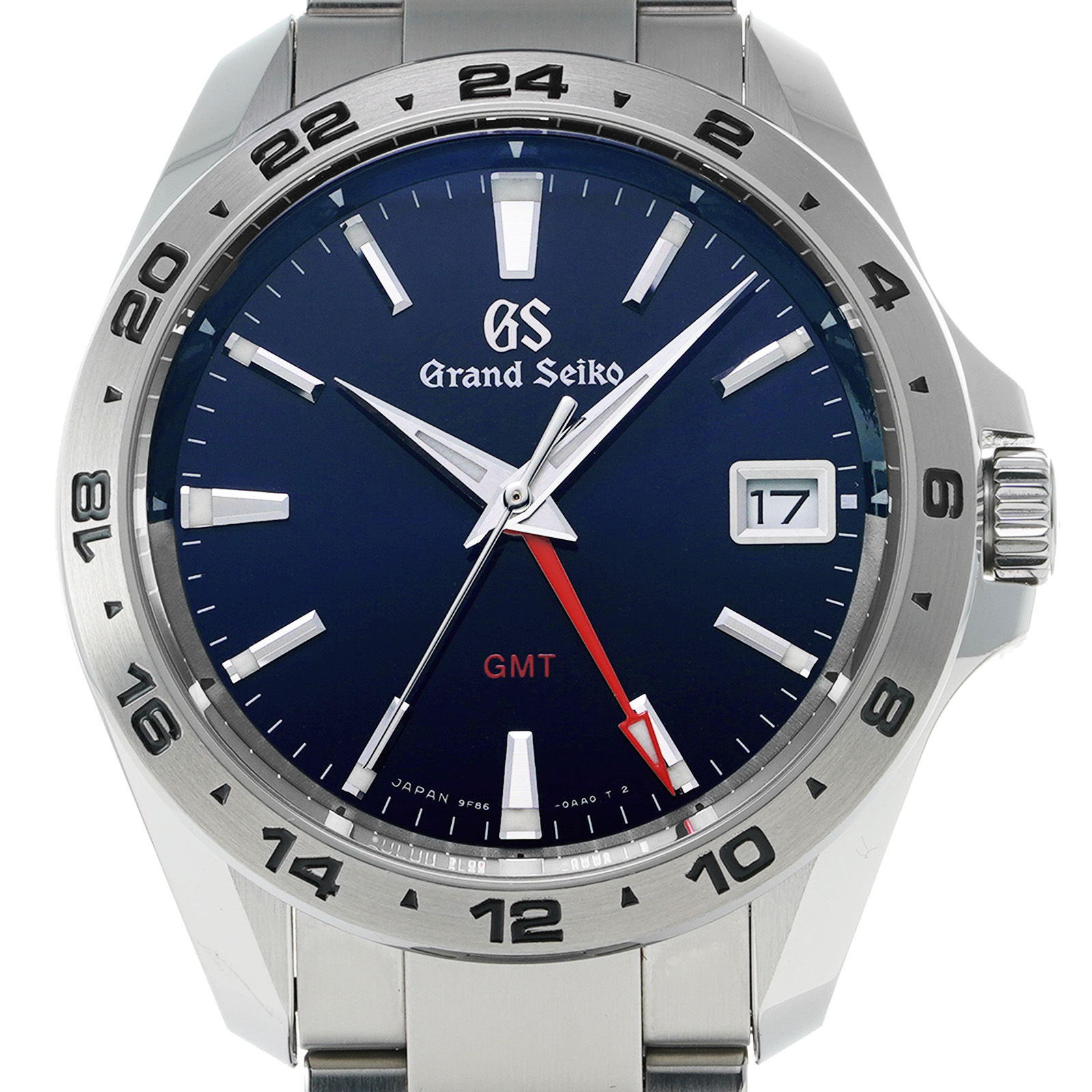 Grand Seiko グランドセイコー スポーツコレクション SBGN005 ブルー SS 腕時計 メンズ