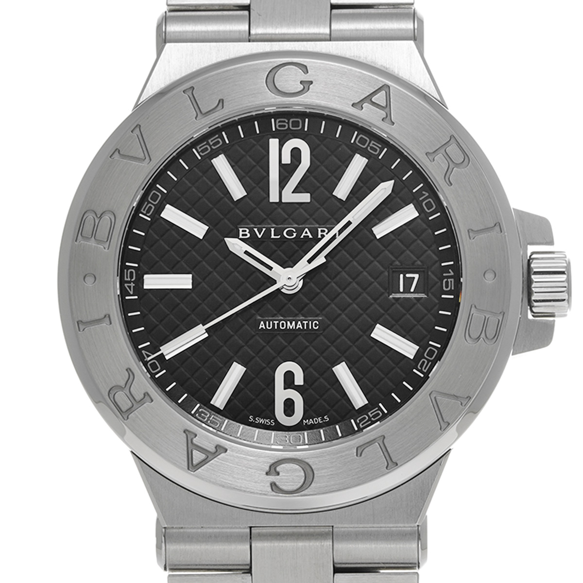 ブルガリ BVLGARI DG40S ブラック メンズ 腕時計