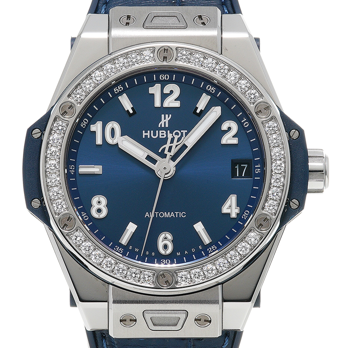 ウブロ HUBLOT 465.SX.7170.LR.1204 ブルー レディース 腕時計
