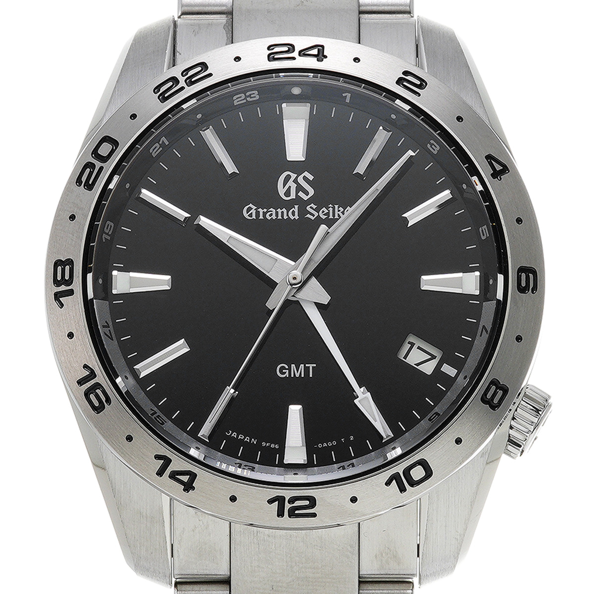 グランド セイコー GRAND SEIKO 腕時計 メンズ SBGN027 スポーツコレクション アクティブ Sport Collection Active クオーツ（9F86） ブラックxシルバー アナログ表示