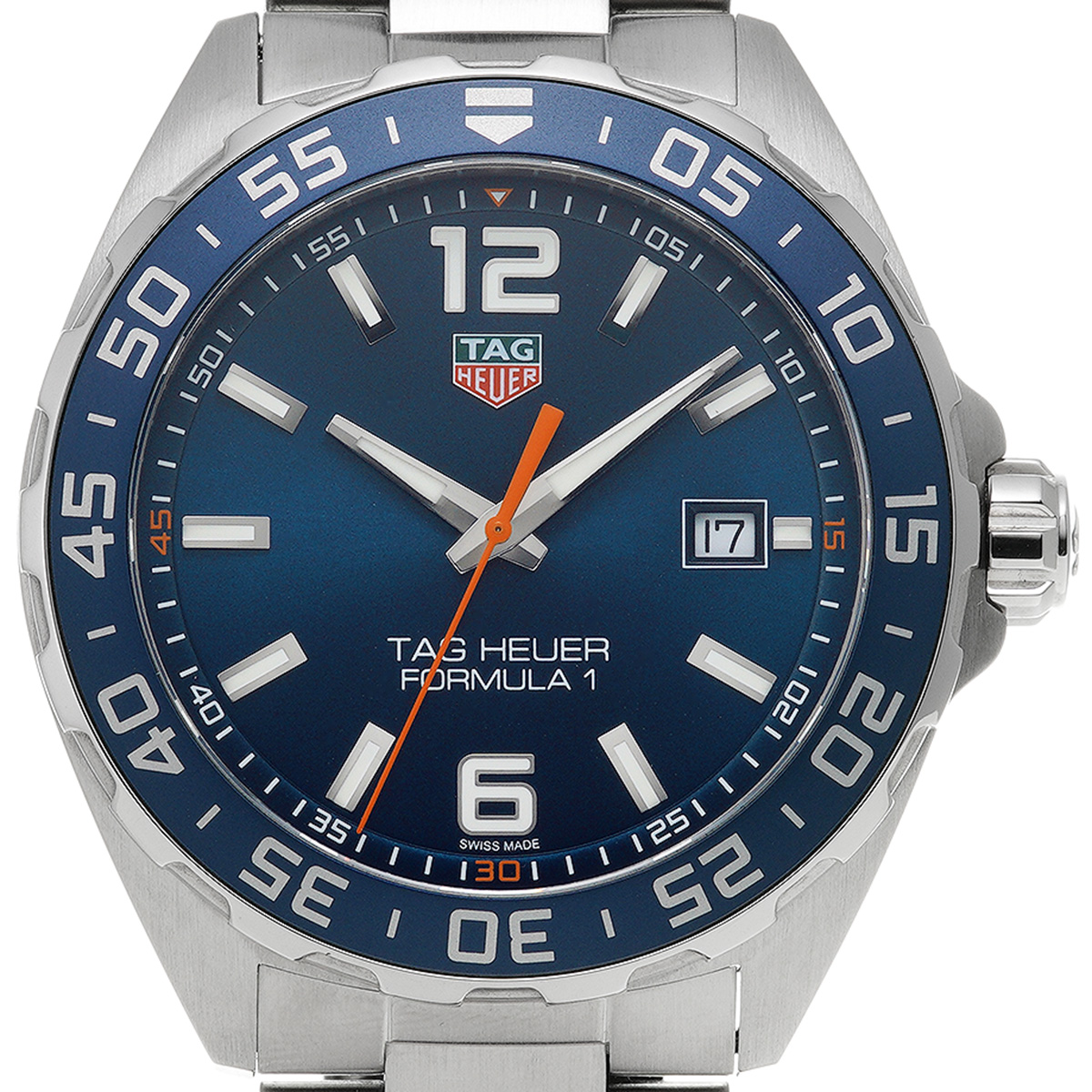 タグ ホイヤー / TAG HEUER フォーミュラ1 クォーツ WAZ1010.BA0842 ブルー メンズ 時計 【中古】【wristwatch】