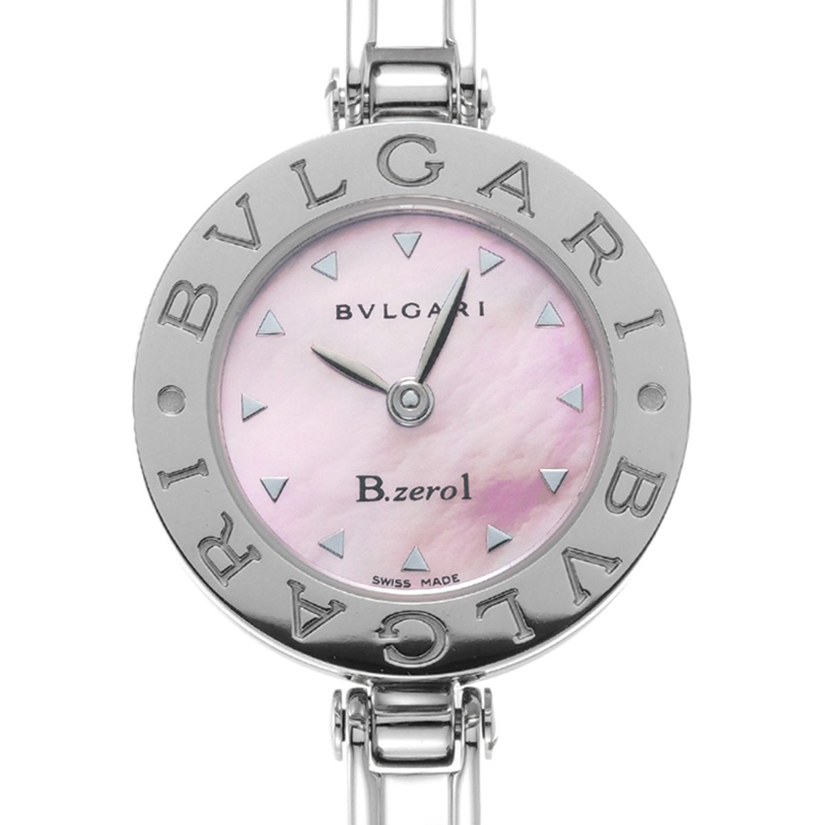 ブルガリ / BVLGARI ビーゼロワン / B-ZERO1 BZ22S ピンクシェル レディース 時計 【中古】【wristwatch】