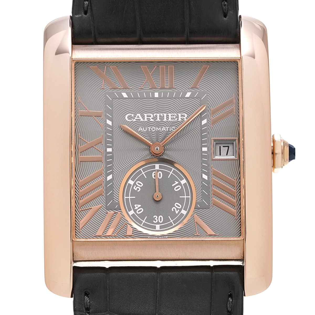 カルティエ / CARTIER タンク MC WGTA0014 グレー メンズ 時計 【中古】【wristwatch】