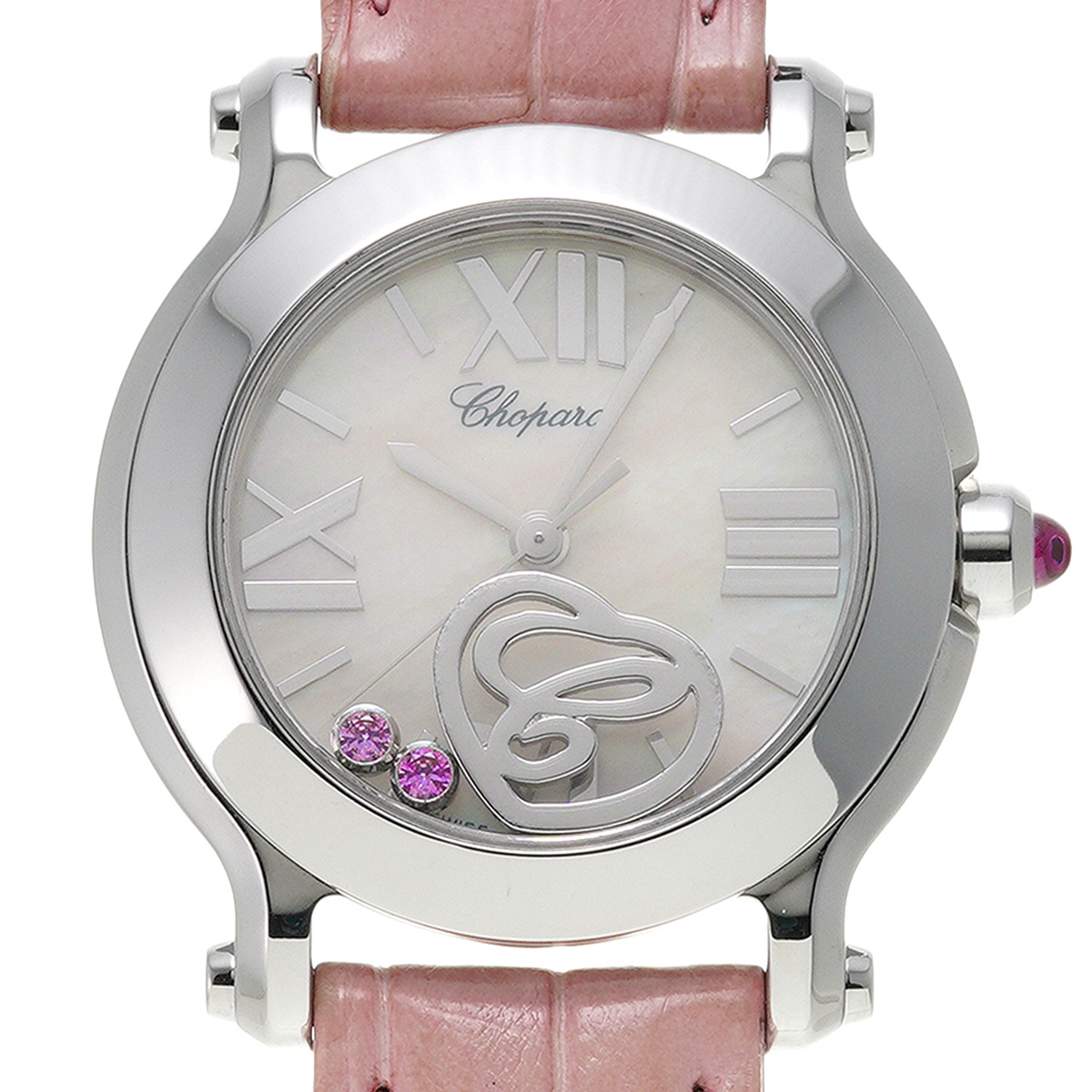 ファッション小物ショパール Chopard 278509-3015 ホワイトシェル /サファイア レディース 腕時計
