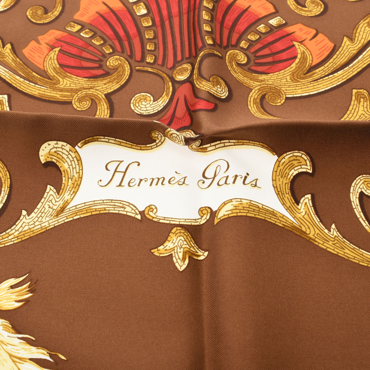 Hermès エルメス Cheval Turc トルコの馬 シルク スカーフ - バンダナ ...