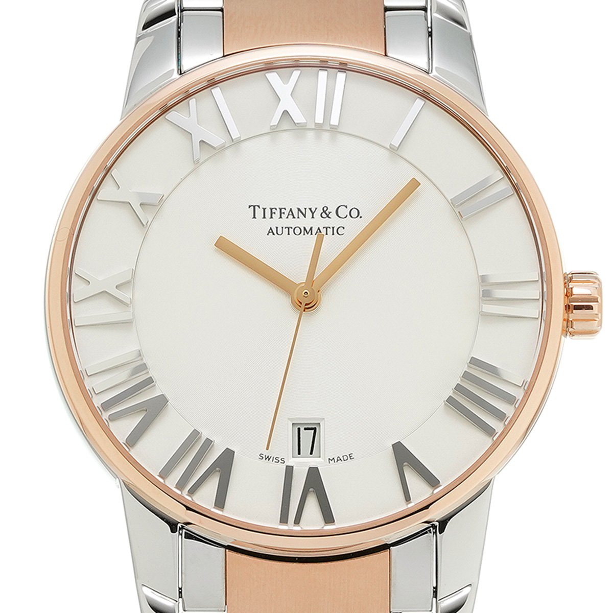 ティファニー / TIFFANY & Co. アトラス ドーム Z1800.68.13A21A00A シルバー メンズ 時計  【中古】【wristwatch】