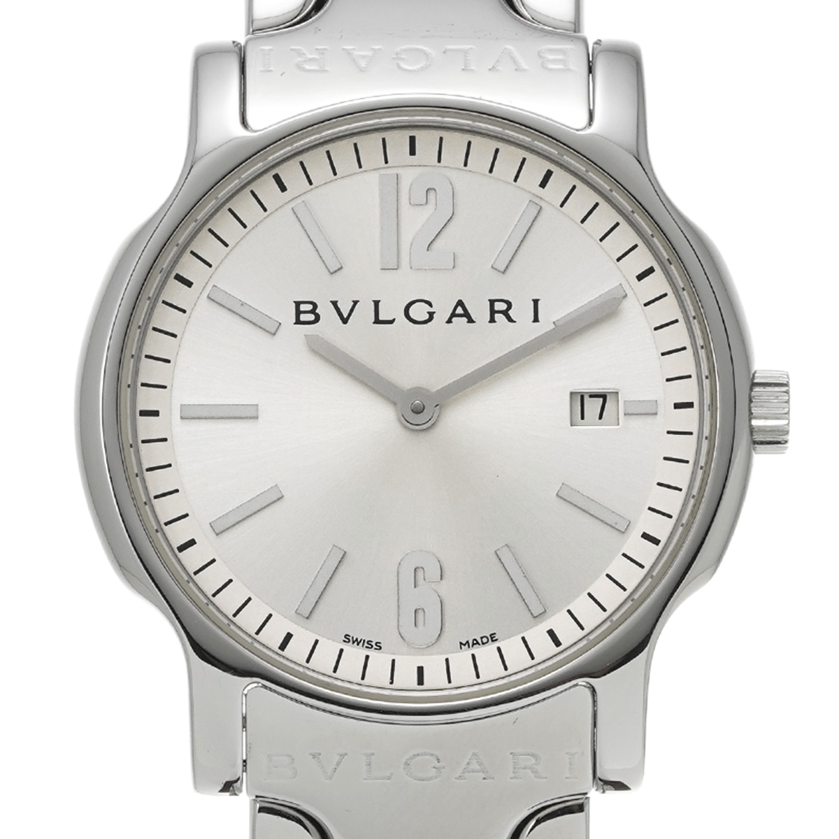 ブルガリ / BVLGARI ソロテンポ ST35S シルバー ユニセックス 時計 【中古】【wristwatch】: 時計