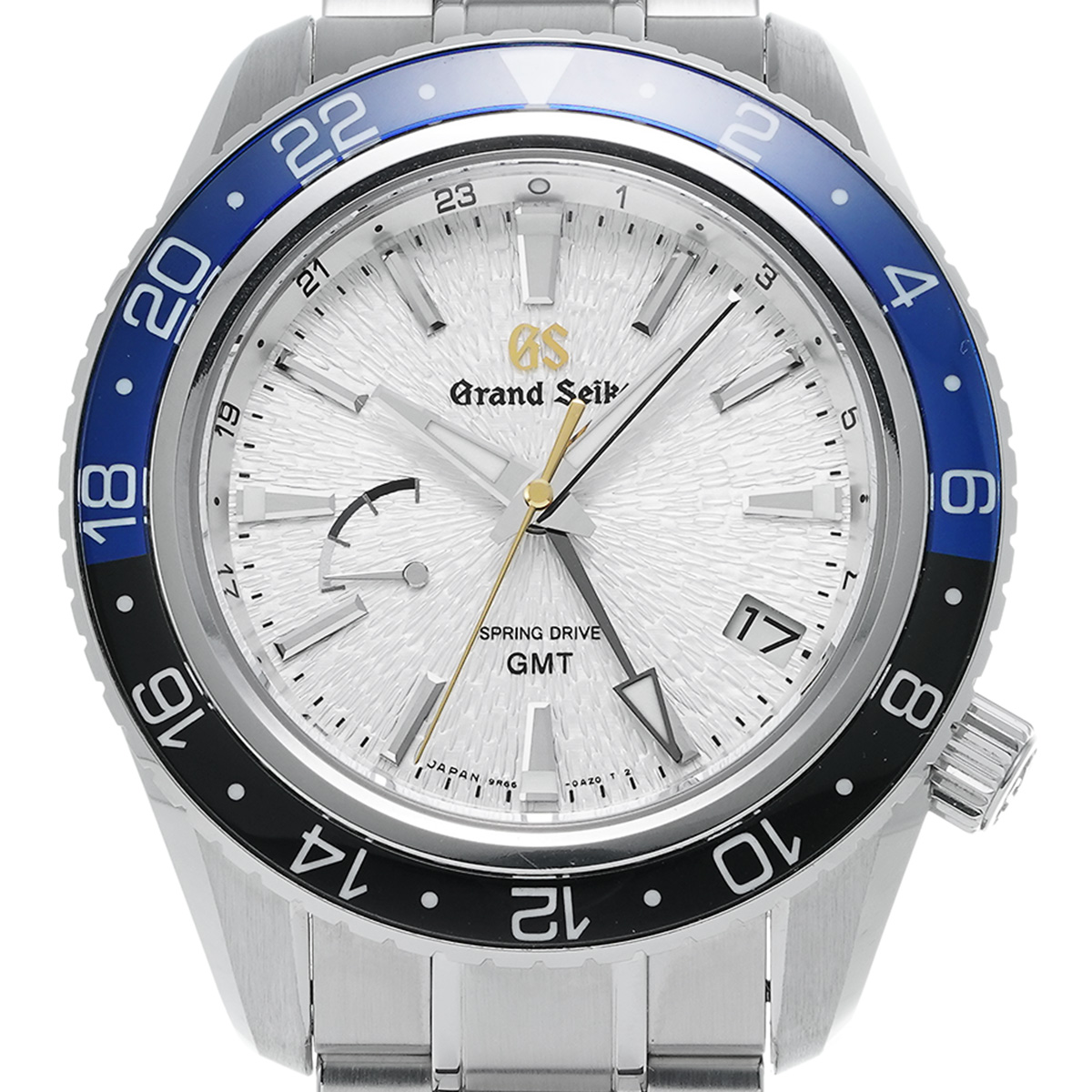 グランドセイコー / Grand Seiko ヘリテージコレクション スプリングドライブ GMT SBGE287 シルバー メンズ 時計  【中古】【wristwatch】