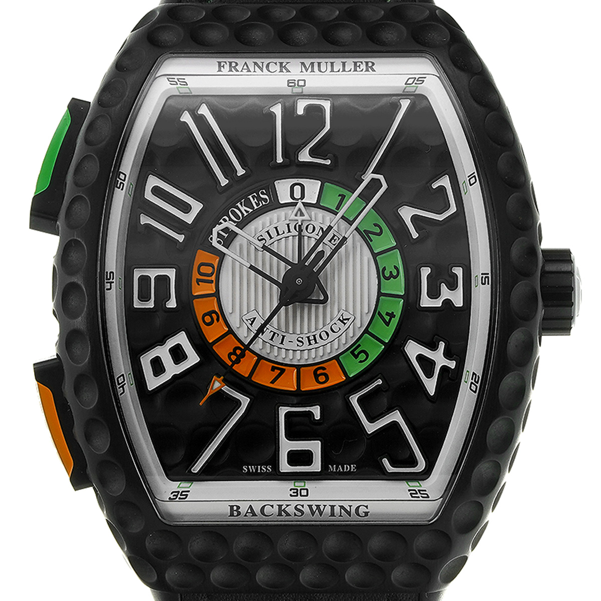 フランクミュラー / FRANCK MULLER ヴァンガード ゴルフ V45CGOLF TTNRBRBC ブラック メンズ 時計  【中古】【wristwatch】