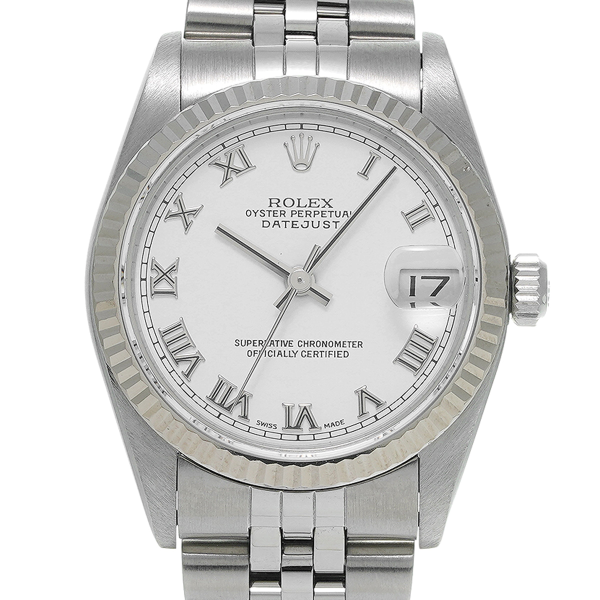 ロレックス ROLEX 78274 A番(1999年頃製造) ホワイト ユニセックス 腕時計