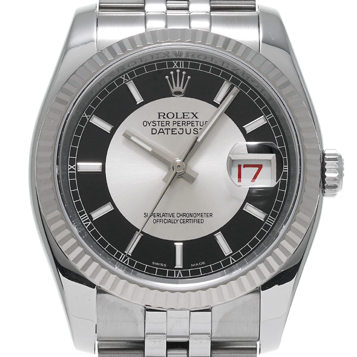 ロレックス ROLEX 116234 Z番(2007年頃製造) シルバー メンズ 腕時計