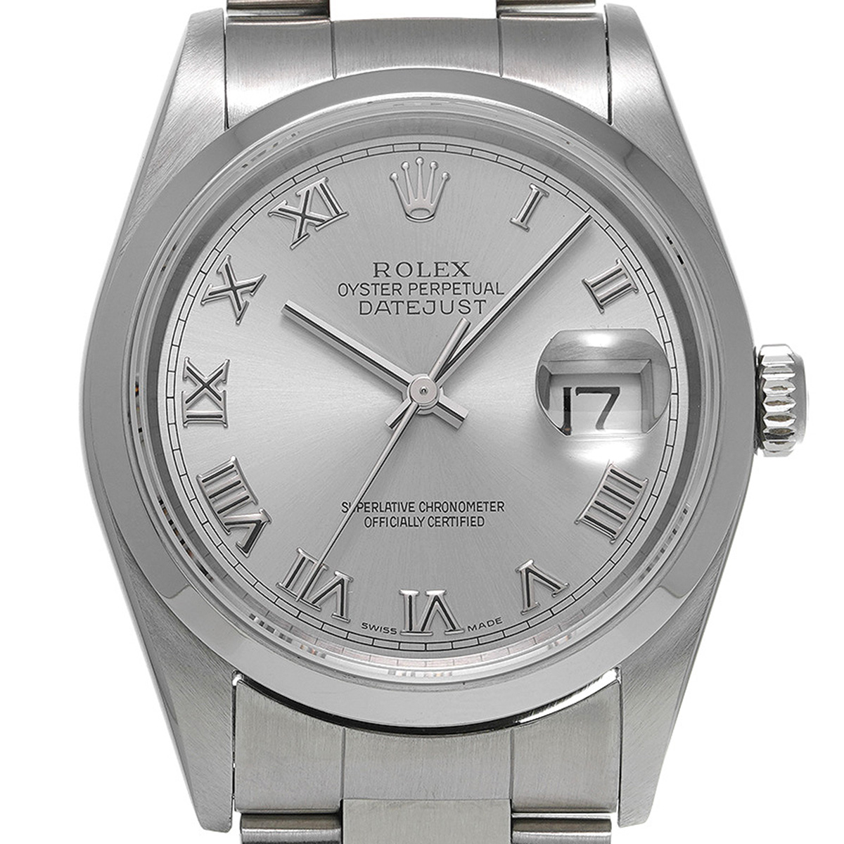 ロレックス ROLEX 16200 F番(2003年頃製造) ホワイト メンズ 腕時計