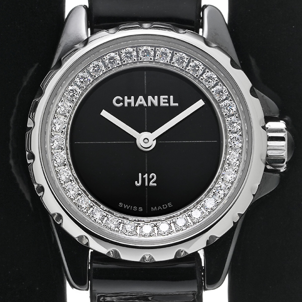 シャネル J12 XS 19mm H4665 ブラック レディース 時計 【中古】【wristwatch】: ブランド時計 ｜WATCHNIAN(ウォッチニアン)公式通販/旧一風騎士