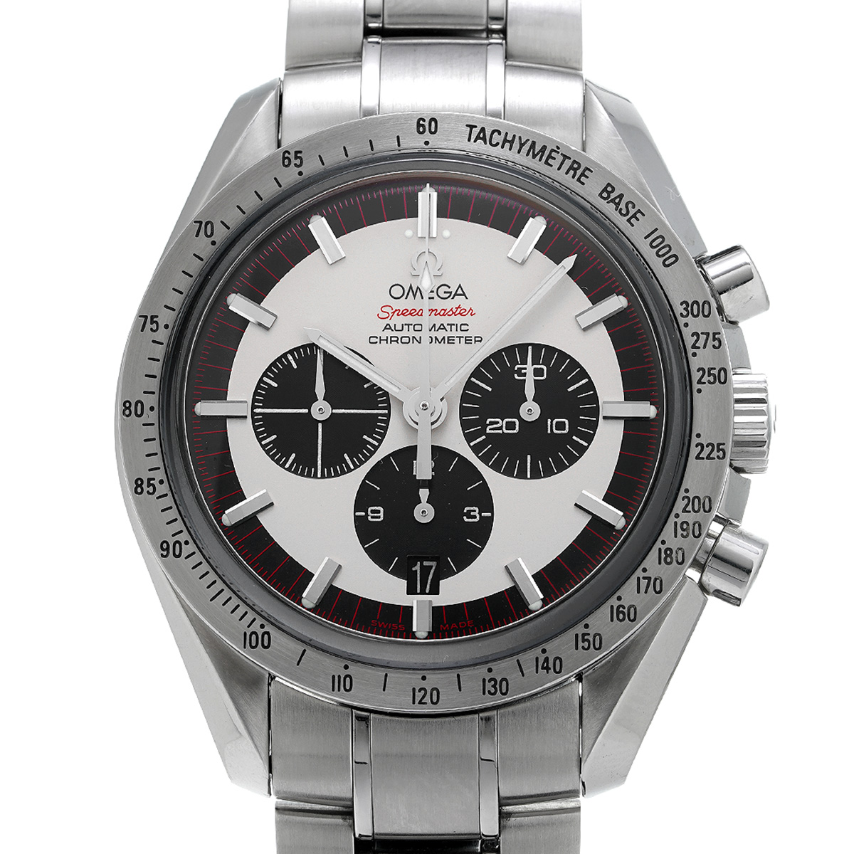 オメガ OMEGA 3559.32 ホワイト /ブラック メンズ 腕時計