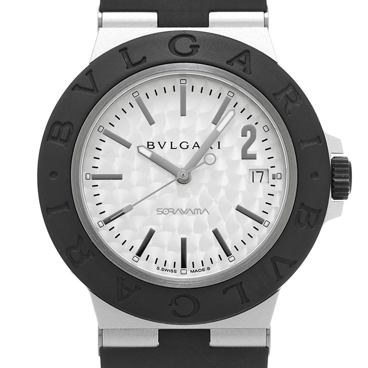 ブルガリ BVLGARI BB40AT ホワイト メンズ 腕時計