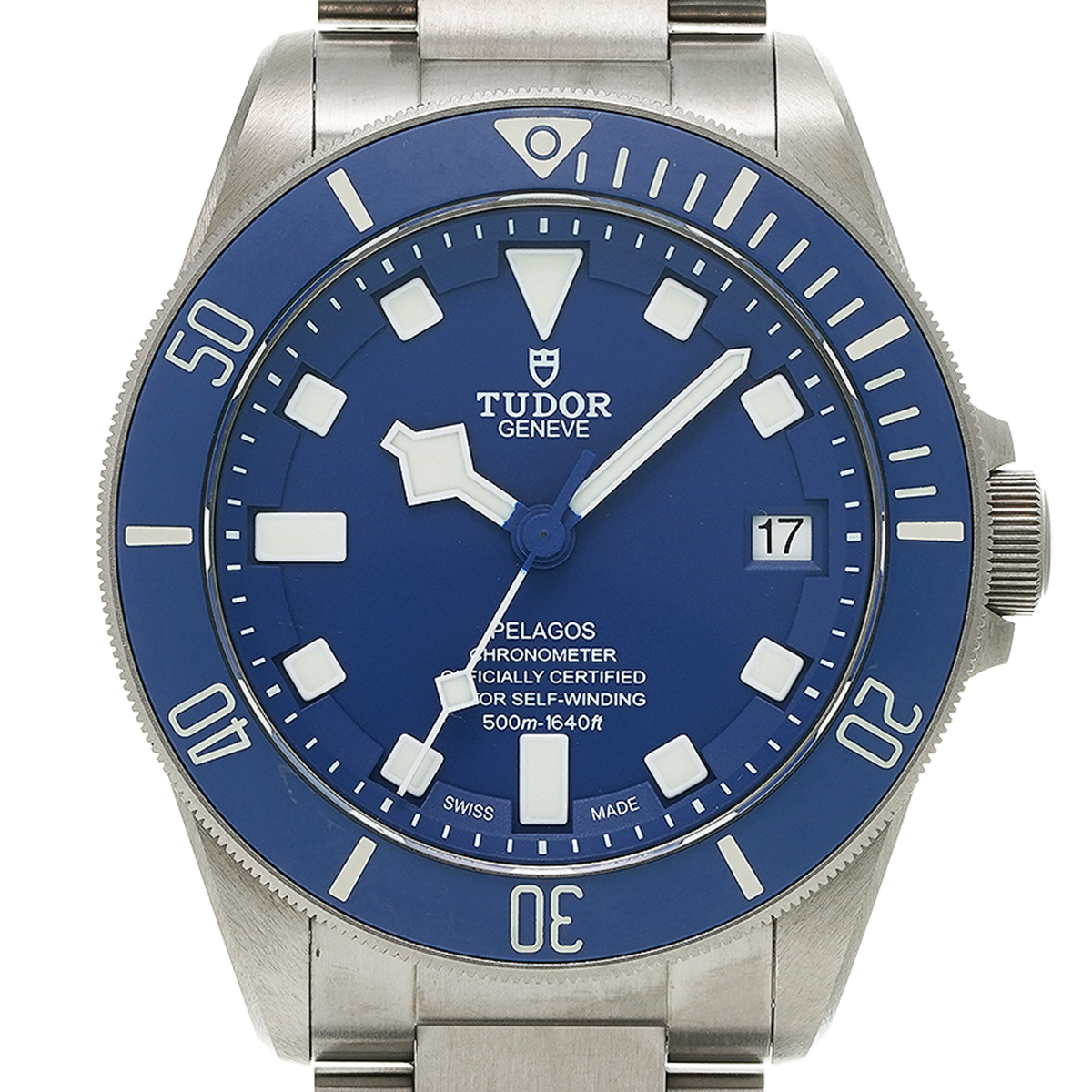 チューダー / チュードル TUDOR 25600TB ブルー メンズ 腕時計