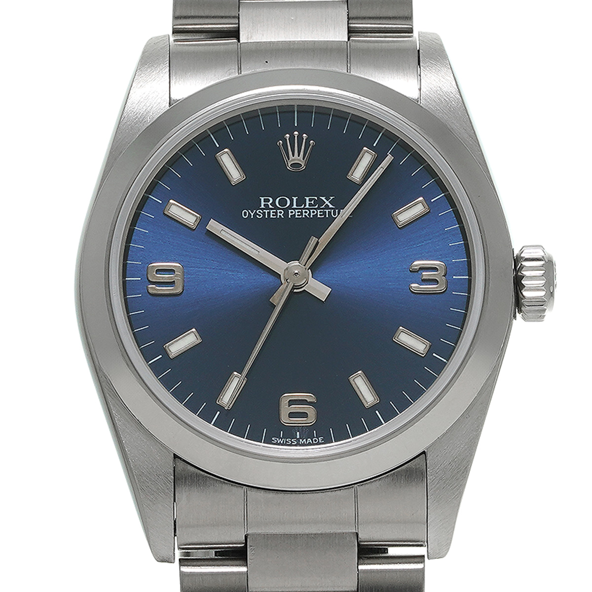ロレックス ROLEX 腕時計
 オイスターパーペチュアル  78350 77080 ブルー