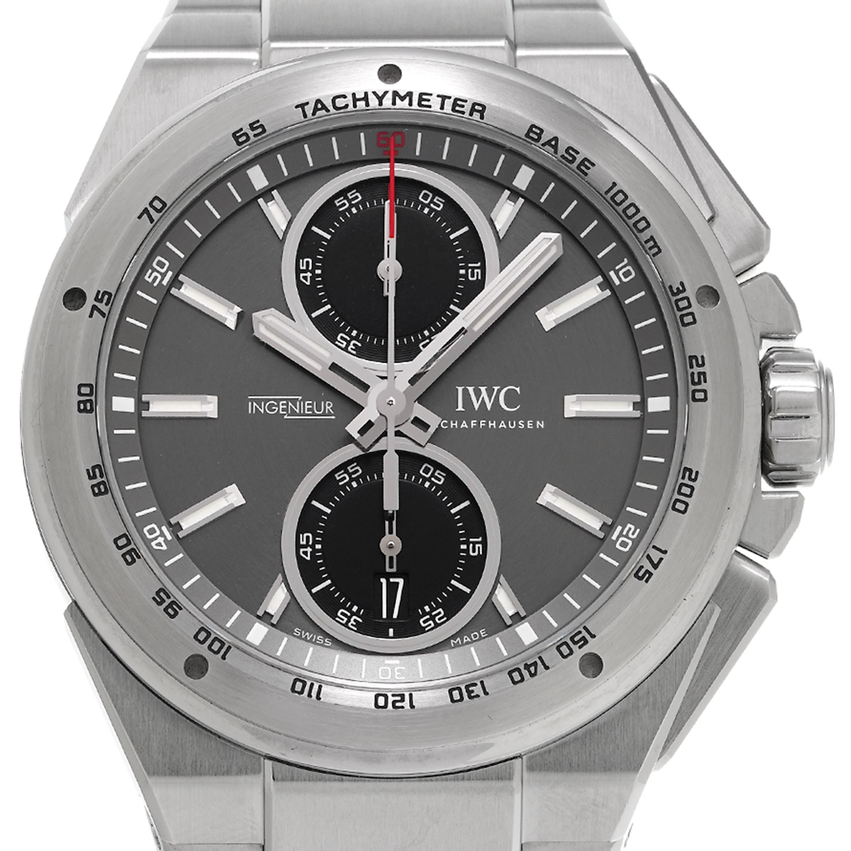 インターナショナルウォッチカンパニー IWC IW378507 グレー /ブラック メンズ 腕時計