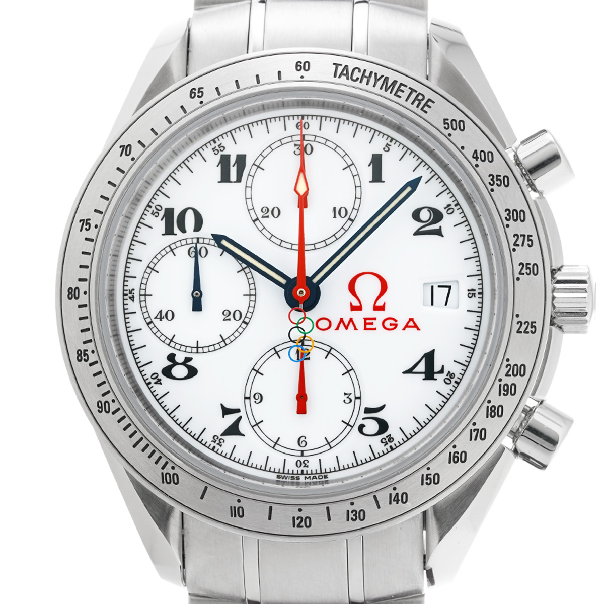 オメガ OMEGA 323.10.40.40.04.001 ホワイト メンズ 腕時計