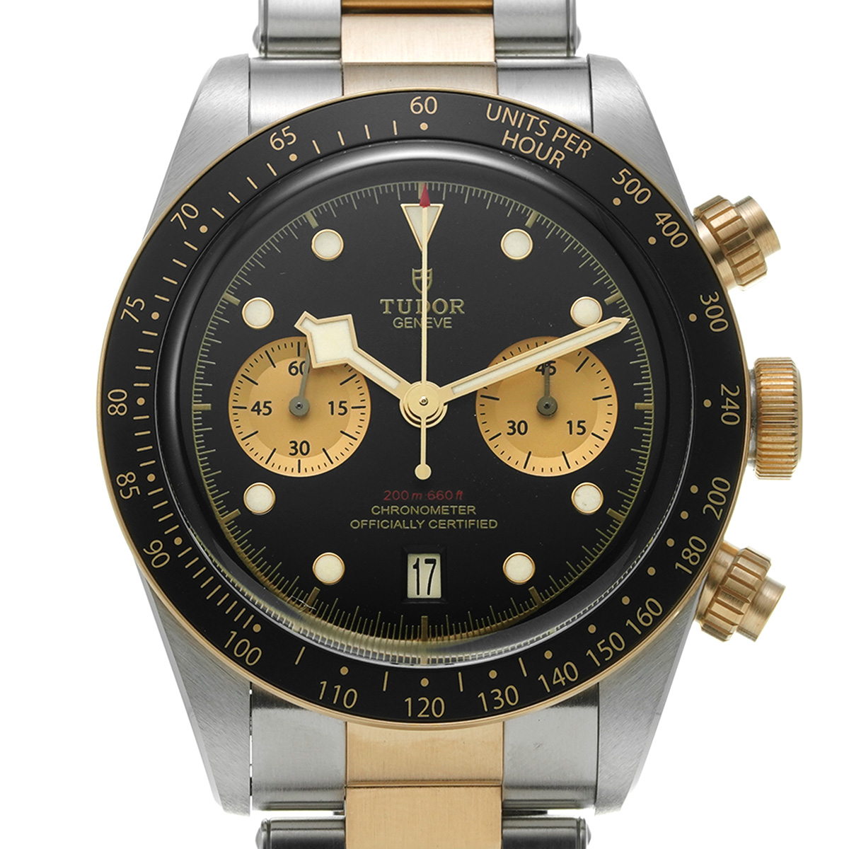 チューダー / チュードル TUDOR 79363N ブラック /シャンパン メンズ 腕時計