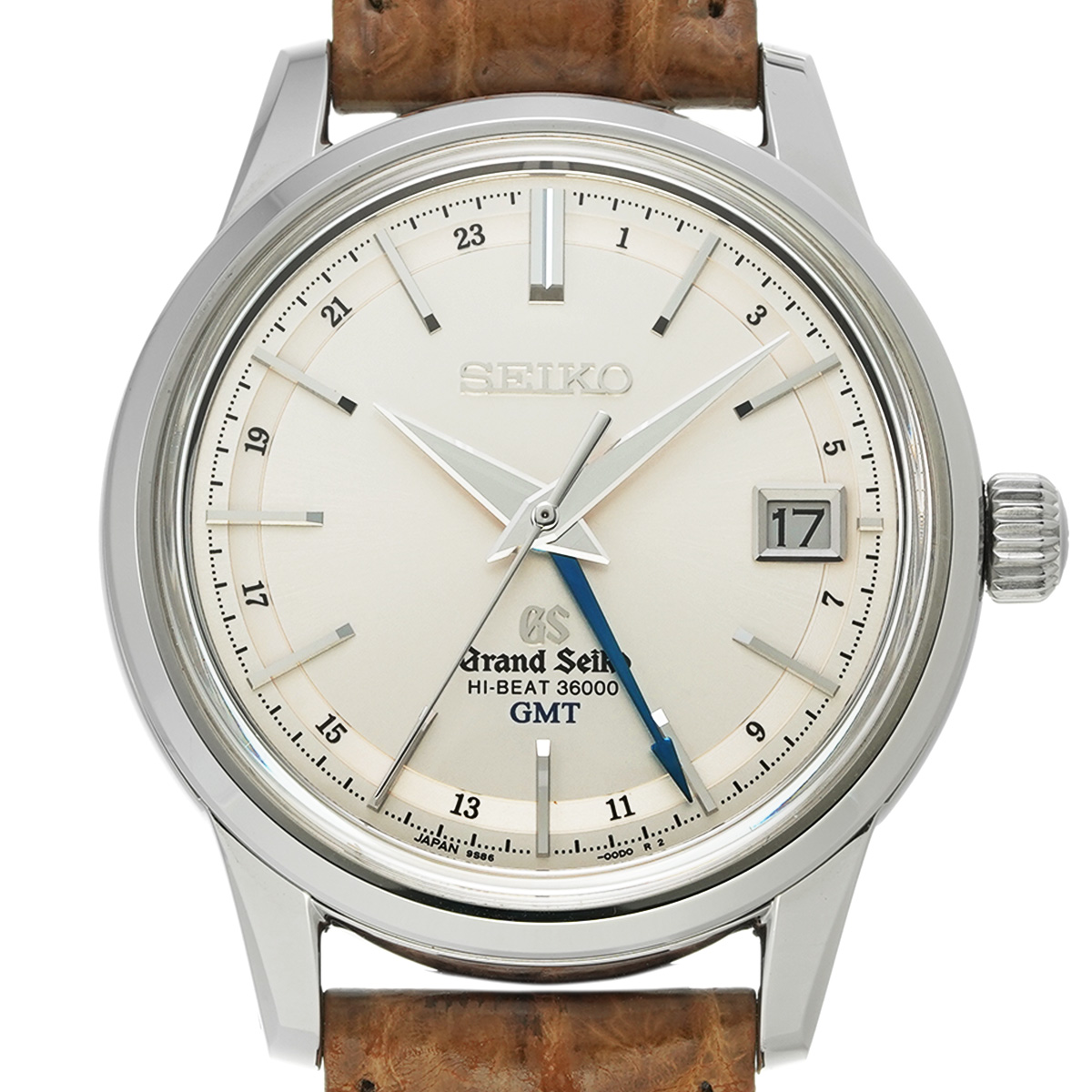 グランドセイコー / Grand Seiko メカニカル ハイビート 36000 GMT SBGJ017 シルバー メンズ 時計  【中古】【wristwatch】