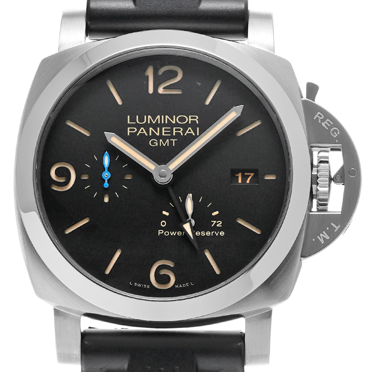 パネライ PANERAI PAM01321 V番(2019年製造) ブラック メンズ 腕時計