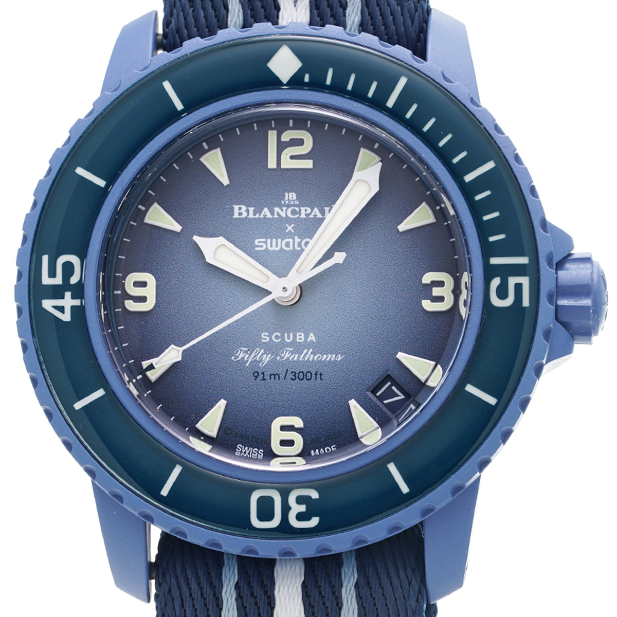 スウォッチ / Swatch アトランティックオーシャン SO35A100 ブルー・グラデーション メンズ 時計 【未使用】【wristwatch】