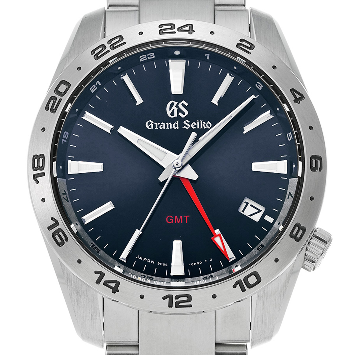 グランドセイコー / Grand Seiko スポーツコレクション クォーツ GMT SBGN029 ネイビー メンズ 時計  【中古】【wristwatch】