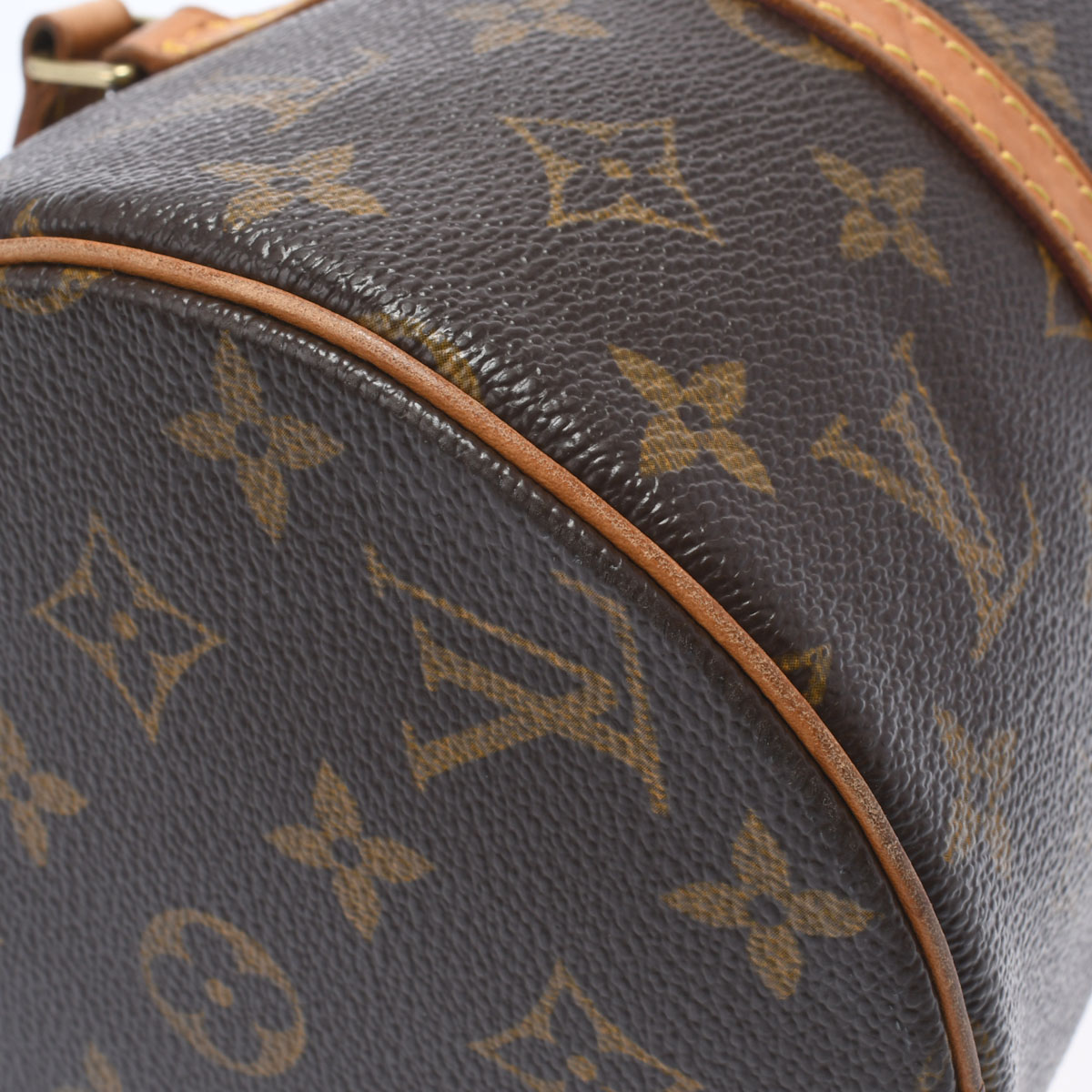 LOUIS VUITTON モノグラム SP0063 パピヨン30 M51385 レザー(茶