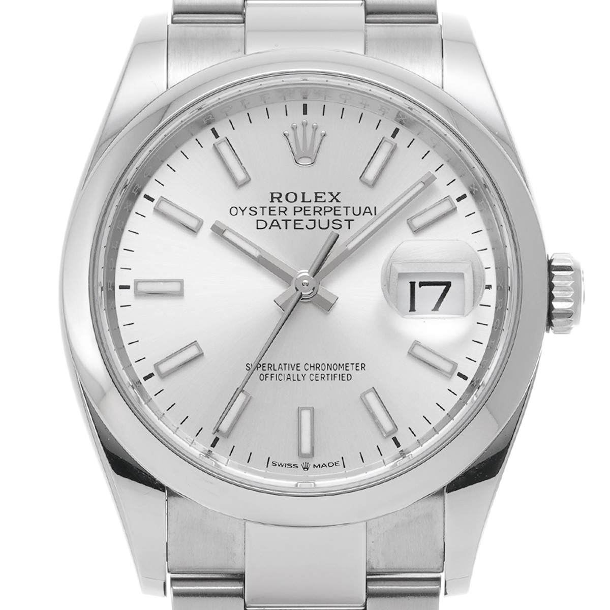 ロレックス / ROLEX デイトジャスト 36 126200 シルバー メンズ 時計 【中古】【wristwatch】